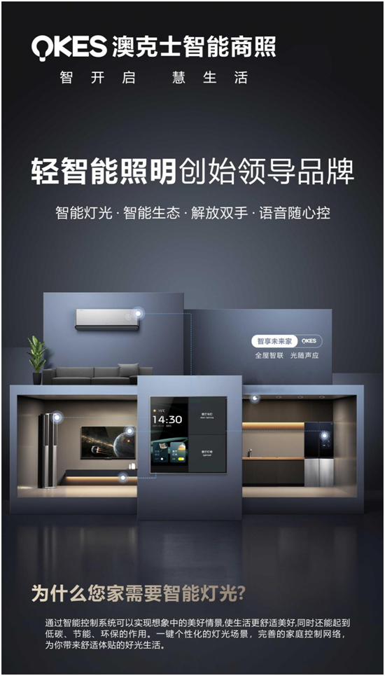 商機(jī)無限丨搶位智能照明賽道，澳克士智能照明邀您來“掘金”
